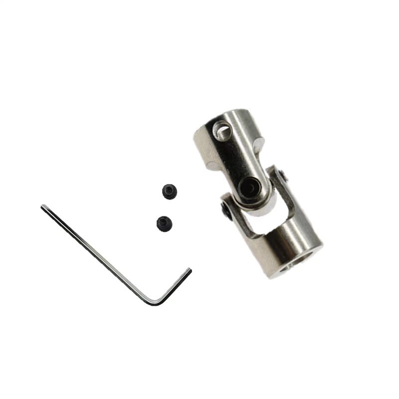 2/3/3.1/4/5/6/6.35/8/10 มม.เรือรถเพลา Coupler มอเตอร์เชื่อมต่อโลหะ Universal Joint ข้อต่อ Rc เรือรถโลหะ Cardan Joint 1 ชิ้น