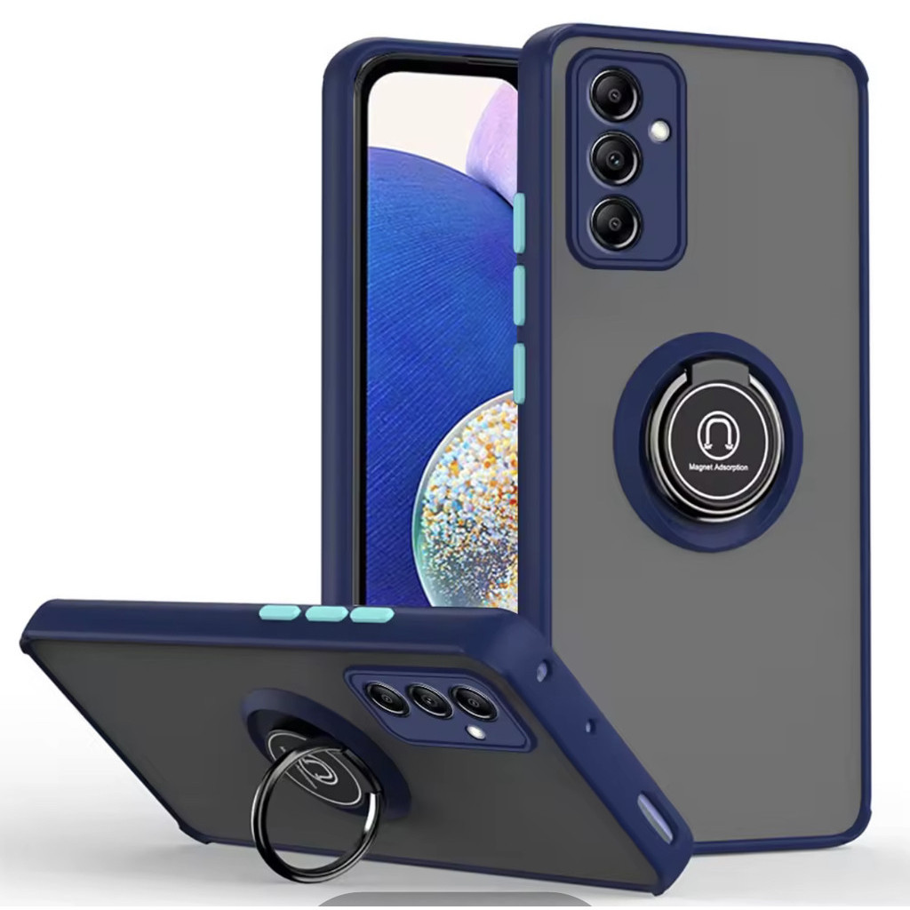 เคสขอบสีหลังด้าน ตั้งได้ สำหรับ SAMSUNG S8 S9 S10 Note 8/9/10 Lite Plus Pro S22 S23 S24 S20 FE Plus Ultra S8Plus S9Plus ราคา ถูกที่สุด ดีลบีเคเค แกลเลอรีภาพที่ 3