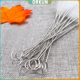 Orkun แปรงล้างหลอดดูด จุกนม ขนไนล่อน ไม่ทำให้เป็นรอย Stainless steel soft straw straw brush