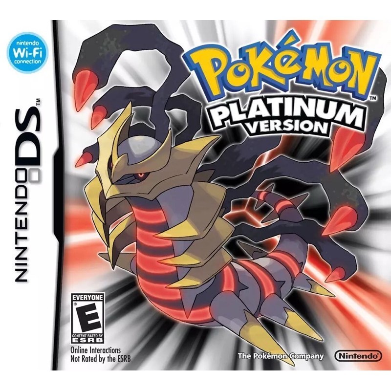 ใหม่ NINTENDO NDS POKEMON PLATINUM VERSION การ์ดเกมสําหรับ 3DS/NDSL/NDSi/NDSIL (ฉบับภาษาอังกฤษ / จีน