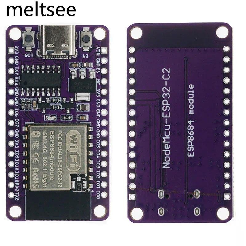 Nodemcu ESP32-C2 ESP8684 บอร์ดพัฒนา TYPE-C USB ESPC2-12 DevKit Serial CH340 WiFi + บลูทูธ Dual Core โมดูลสําหรับ Arduino