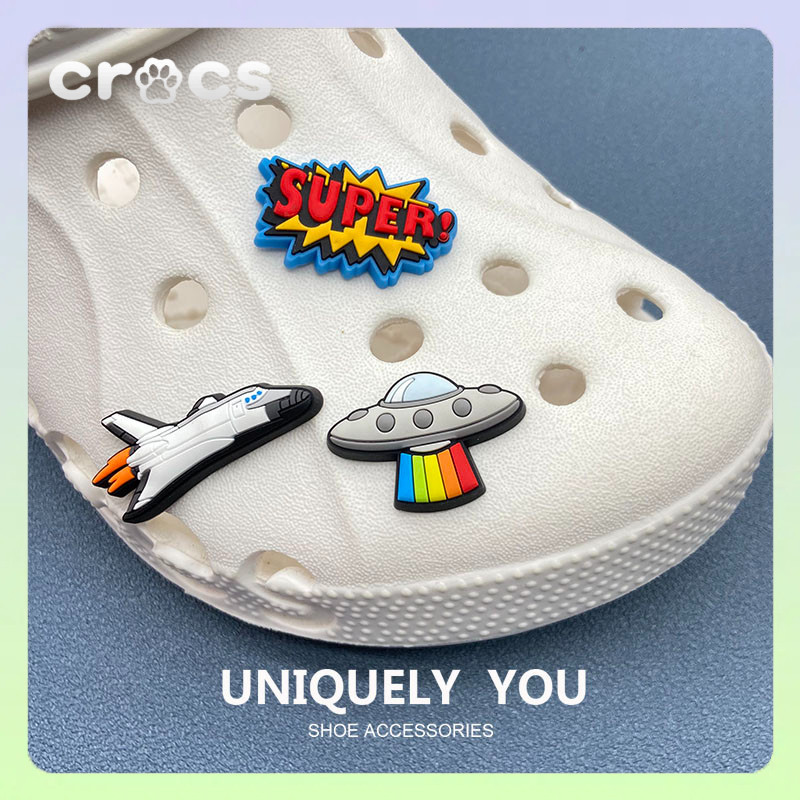 jibbitz crocs spacecraft jibbitz crocs เกาหลี crocs jibbitz jibbitz set