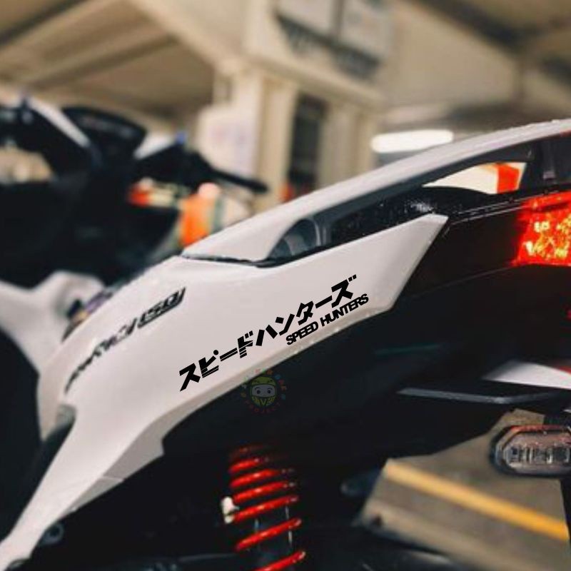 Speedhunter Sticker kanji ตัด viral Japanese speed hunter Sticker
