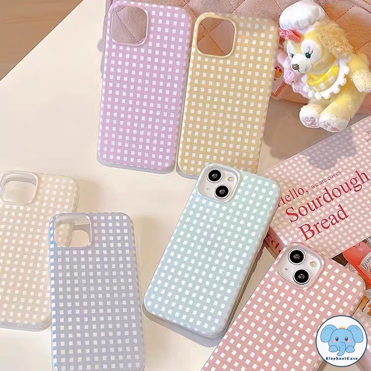 เคส Vivo Y17 Y20 Y11 Y16 Y20s Y17S Y27 Y36 Y12 Y20i Y12S Y21 Y15S Y30 Y15 Y91C Y91 Y35 V29 V27 ปกลายสก็อตสีสันสดใส