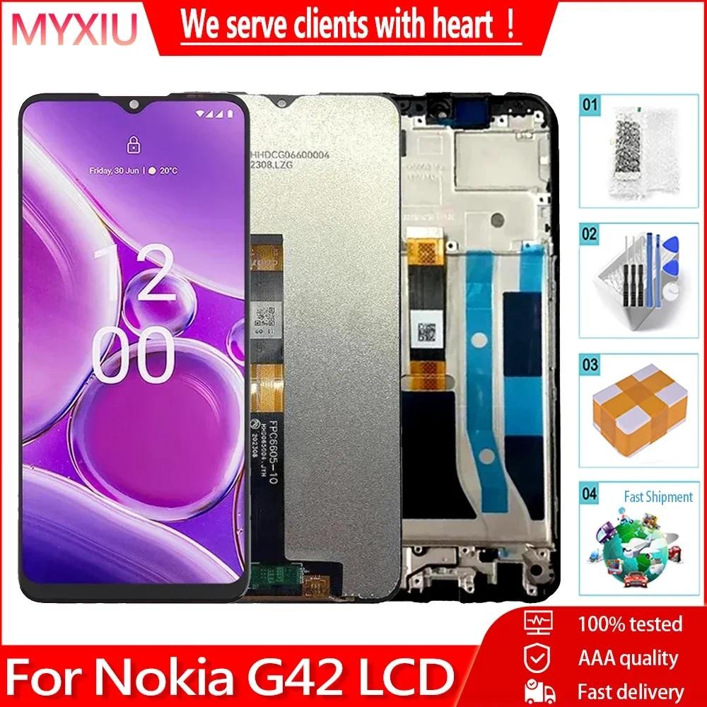 6.56 "สําหรับNokia G42 จอแสดงผลLCD Touch Panelพร้อมกรอบDigitizer Assembly ReplacememtสําหรับNokia G4