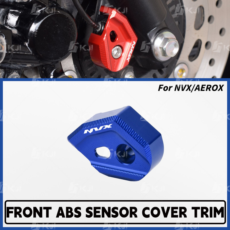 สําหรับ Yamaha NVX AEROX 155/125/ALPHA TURBO ล้อหน้า ABS Sensor ฝาครอบตกแต่งหมวกอุปกรณ์เสริม