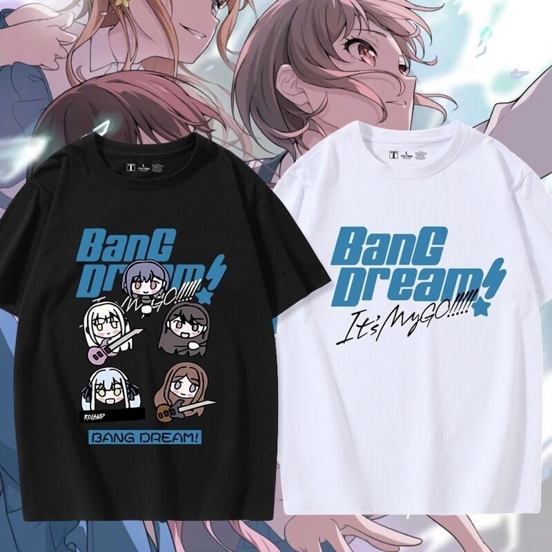 Takamatsu Tomori เสื้อยืด Takamatsu Tomori TShirt  Tomorin tshirt BanG Dream It's MyGO Anime Short-S
