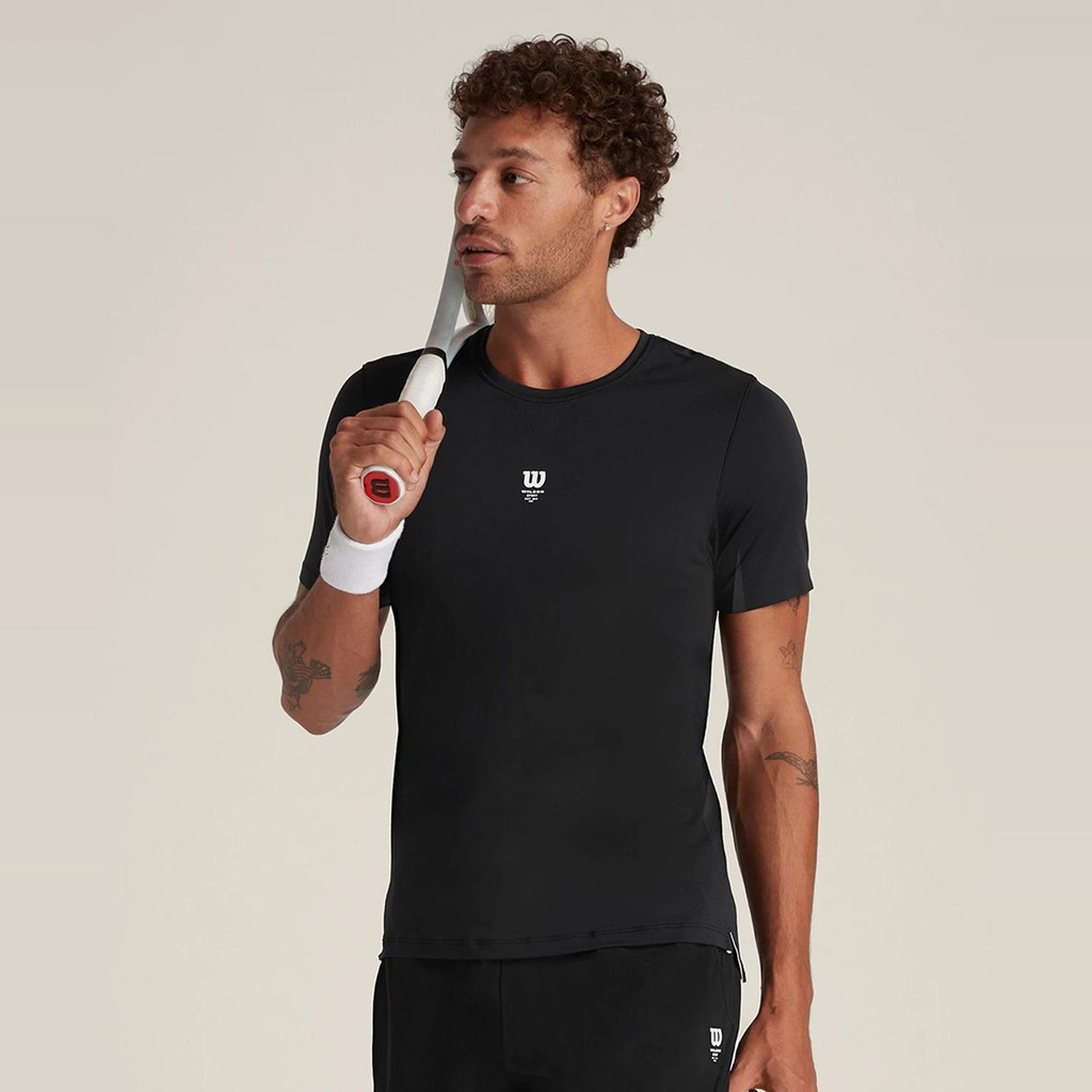 Wilsou Breakpoint Seamless เสื้อยืดแขนสั้นผู้ชาย