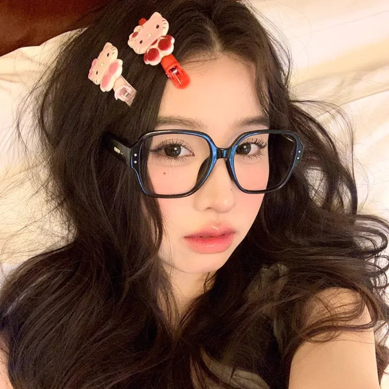 กิ๊บติดผม Hello Kitty Y2k น่ารักหญิง Ins Sweet Cool Bangs Duckbill คลิป - รูปที่ 2