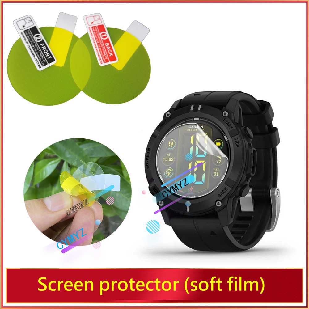 ฟิล์ม Garmin Descent G2 ฟิล์มป้องกัน Repairable Cover HD Soft TPU Hydrogel Film ฟิล์มกันรอยหน้าจอ Ga