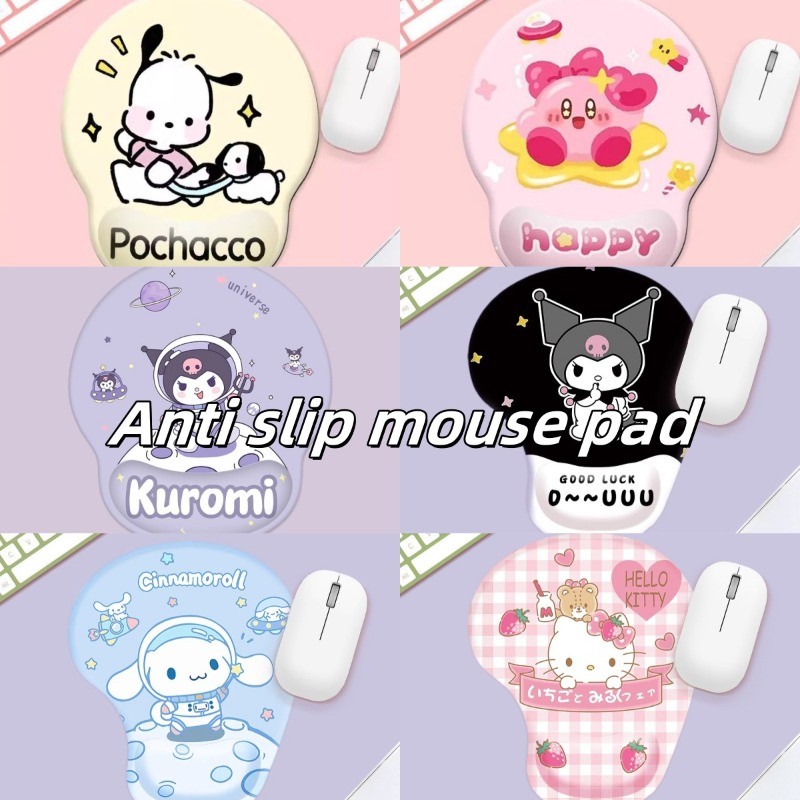 แผ่นรองเมาส์อะนิเมะขนาดเล็กเกมเมอร์เล่นเกมแล็ปท็อปน่ารักแผ่นรองเมาส์ไร้สายสําหรับคอมพิวเตอร์สํานักงานอุปกรณ์เสริมเสื่อ