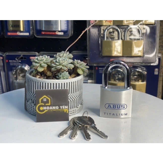 ล็อคกันบาด ABUS Titalium 80TI Series ของแท้ กุญแจ Abus - ล็อคโฮกังเย็น