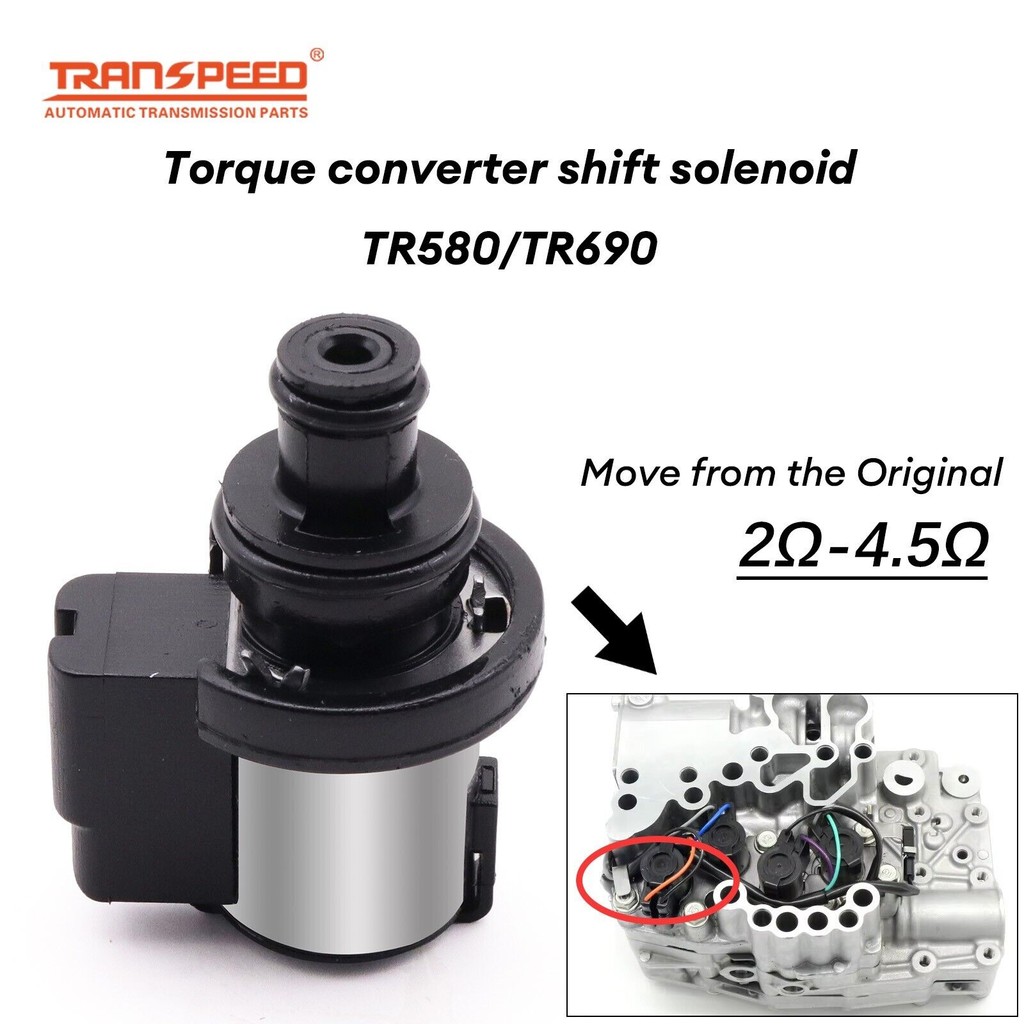 TRANSPEED TR580 TR690 AWD เกียร์ Solenoid 2-4.5Ω Torque Converter CVT เกียร์สําหรับ Subaru Lineartronic