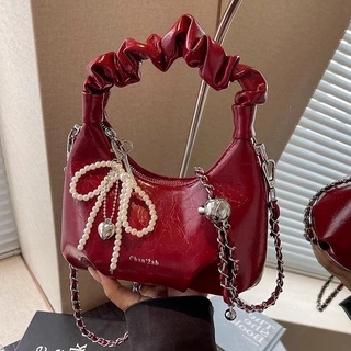 กระเป๋าสะพายไหล่มือถือลําลองสําหรับผู้หญิง High-End Cloud Crossbody Bag