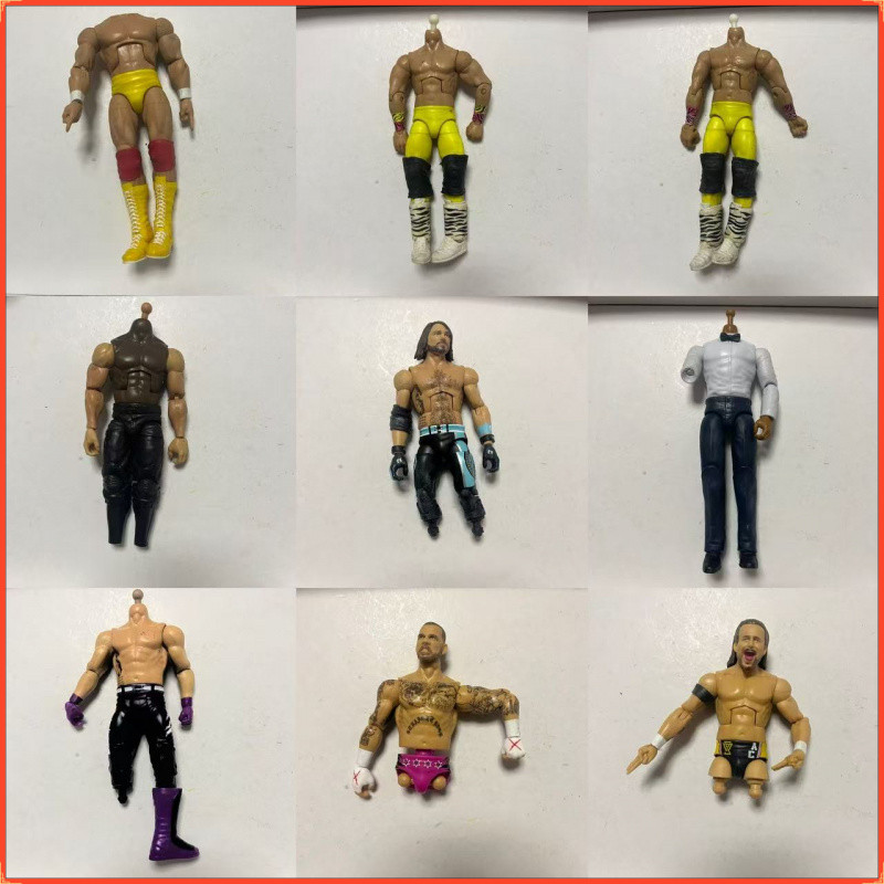 Wwe Wrestler ฟิกเกอร์ Damaged Body 6-7 นิ้ว Action figure Body
