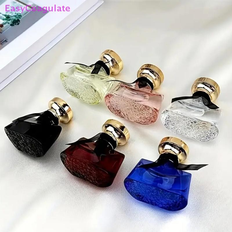 Eas ขวดน้ําหอมแก้ว 30ml น้ําหอมแบบพกพา Mister ขวดเปลี่ยน Elegant ขวดคอนเทนเนอร์น้ําหอมเปล่า Atomizer Ate