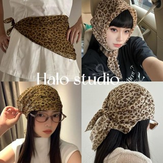 Halo studio พร้อมส่ง🔥 Y2k INS ลูกไม้สามเหลี่ยม Headscarf ผ้า…
