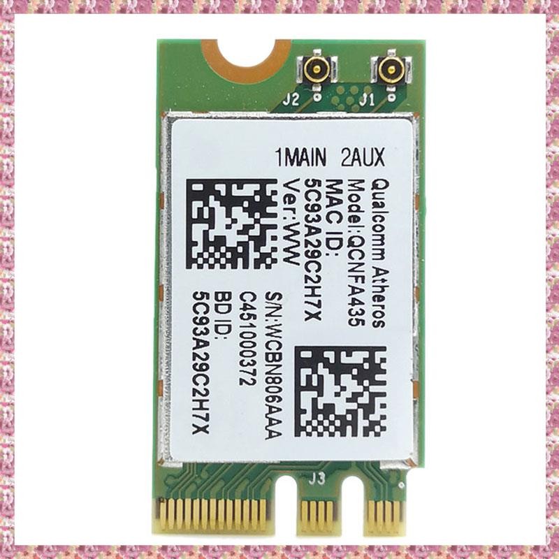 [WDH] การ์ดอะแดปเตอร์ไร้สายสําหรับ Qualcomm Atheros QCA9377 QCNFA435 802.11AC 2.4G/5G NGFF WIFI CARD