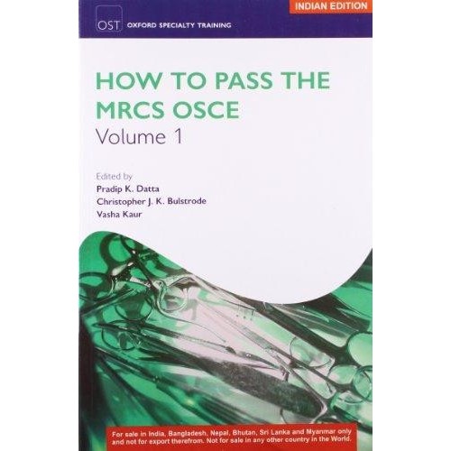 วิธีผ่าน MRCS OSCE (Vol 1 & 2) 1st /