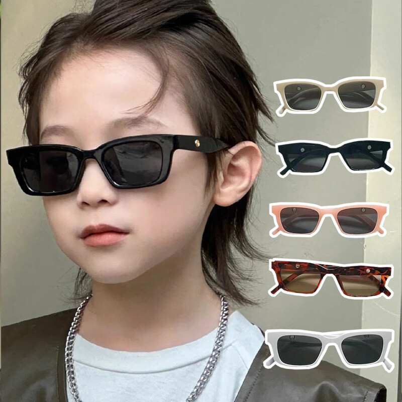 ใหม่ แว่นกันแดดเด็ก ป้องกันรังสียูวีและกันแดด สําหรับเด็กชาย เด็กหญิง และแม่ลูก