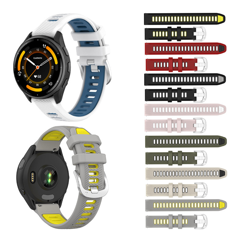 18 มม.20 มม.22 มม.สายคล้องคอสําหรับ Garmin Venu 4 3-3s-2-2s -SQ / Vivoactive 6 5 4s 3 / 255 255s 265
