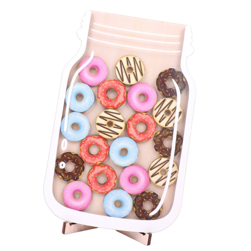 CH โถรางวัล Doughnuts Reward Jar กระโถนการฝึกอบรมรางวัล Jar สําหรับ Beahavior ดี