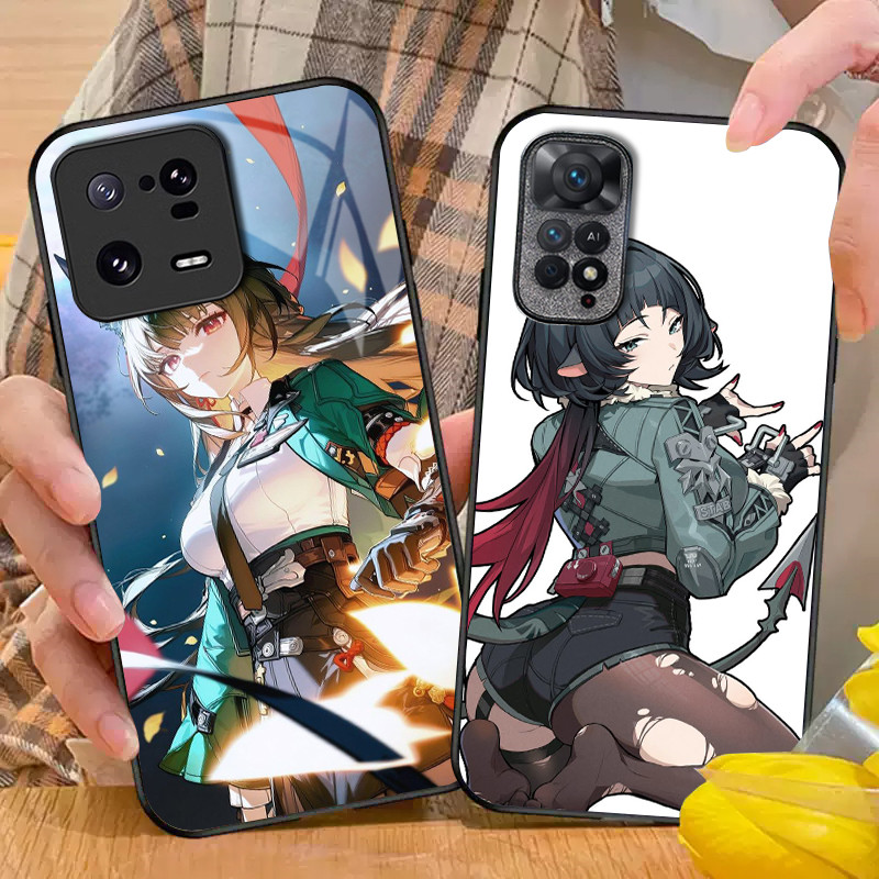 Zenless Zone Zero 01 แก้วเคสโทรศัพท์สําหรับ Xiaomi POCO X3 X4 GT NFC X5 X6 PRO 5G F3 F4 F5 M3 M4 M5 