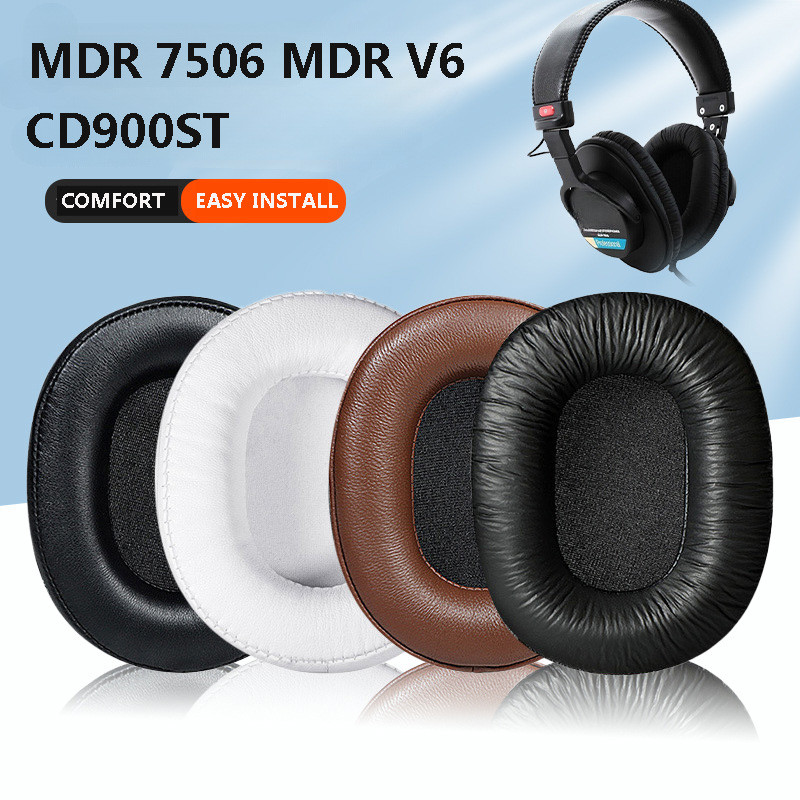 แผ่นรองหูฟังเบาะสําหรับ Sony MDR-7506, MDR-V6, MDR-V7, MDR-CD900ST Monitor หูฟัง