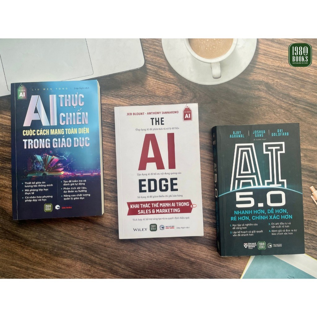 หนังสือ - คอมโบ 3 เล่ม AI 5.0 + AI Real Battle + The AI Edge