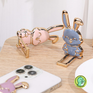 Bunny Finger Ring Holder Mobile Phone Mini Pull Rod Phone Stand Expanding Grip Universal For Smartphone Phone Accessories
