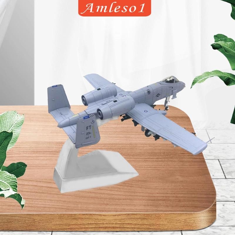 [Amleso1] โมเดลเครื่องบินรบอัลลอย สําหรับประดับห้องนอน a10