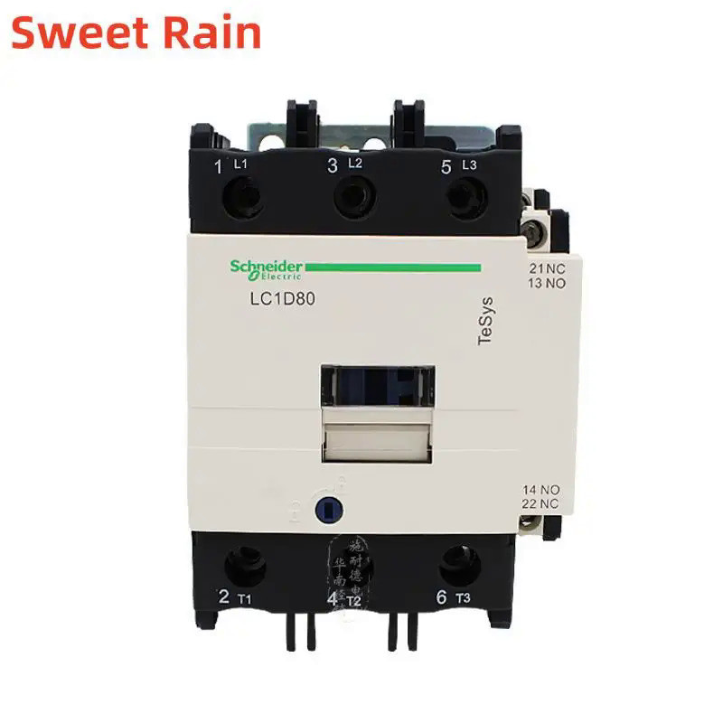 Schneider LC1D80 AC คอนแทคไฟฟ ้ า LC1D80 80A B7C F7C M7C Q7C 24V คอนแทค 110V 220V 380V