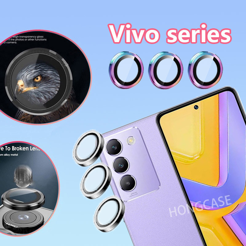 กระจกกันรอยเลนส์กล้อง แบบเต็ม สําหรับ vivo Y100 5G vivoY100 2024
