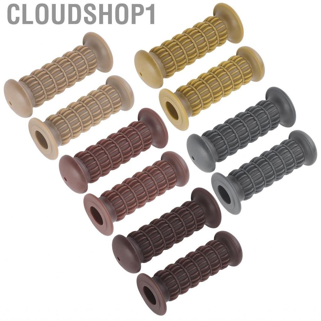 Cloudshop1 Motorbike Modification Universal Shakeproof Non Slip Rubber Grips Accessory for 25‑28mm Motorcycle Handlebar