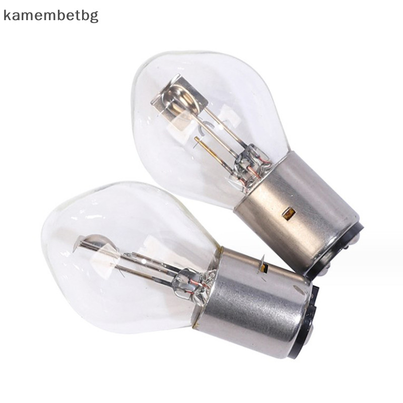Kamembetbg Mayitr หลอดไฟหน้ารถจักรยานยนต์ สกูตเตอร์ ATV 12V 35W 10A B35 BA20D คุณภาพสูง