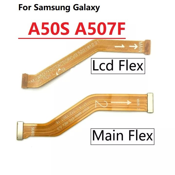 K8mt & หลักเมนบอร์ดเมนบอร์ดตัวเชื่อมต่อ LCD Flex สําหรับ Samsung Galaxy A50S A507F อะไหล่และ