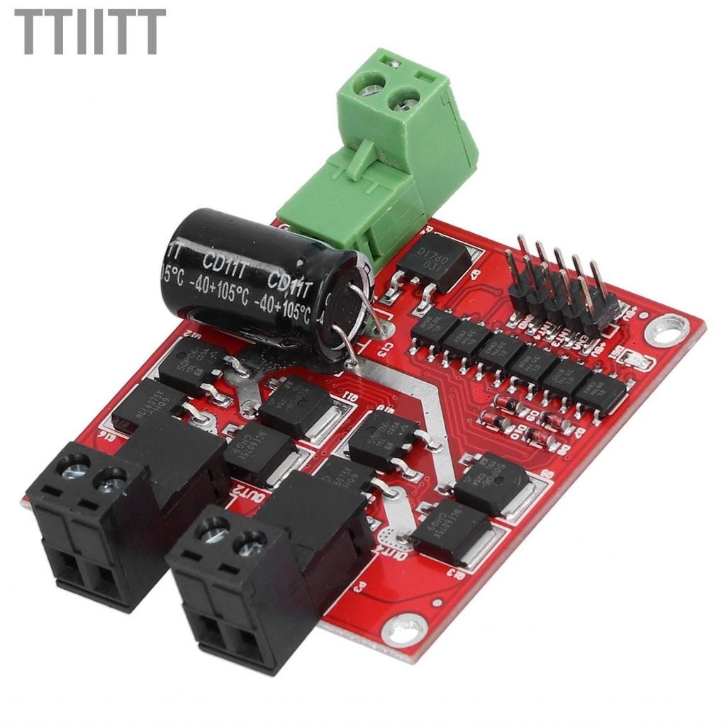 Ttiitt Dc Motor Speed Controller 2Channel Driver Electronic