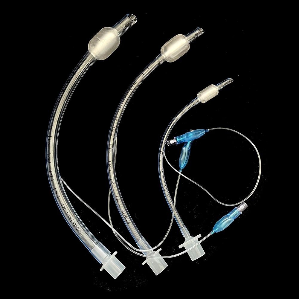 10PCS สัตว์เลี้ยงสุนัขหนูสัตว์เล็ก Cuffsed Endotracheal Intubation Tube EI การสูดดมรักษา Airway Ball