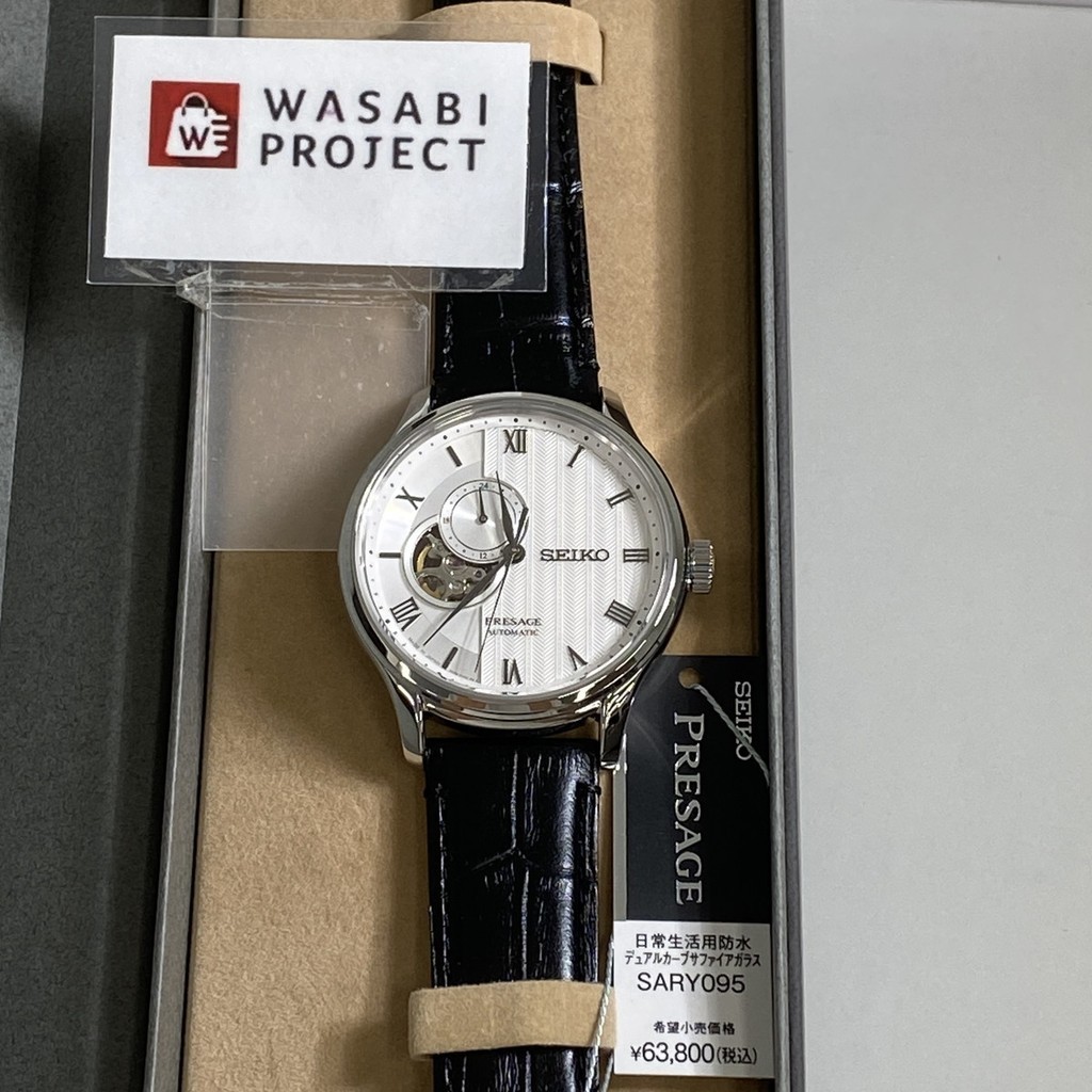 [Authentic★Direct from Japan] SEIKO SARY095 Unused Automatic Sapphire glass white SS Analog Men Wrist watch นาฬิกาข้อมือ