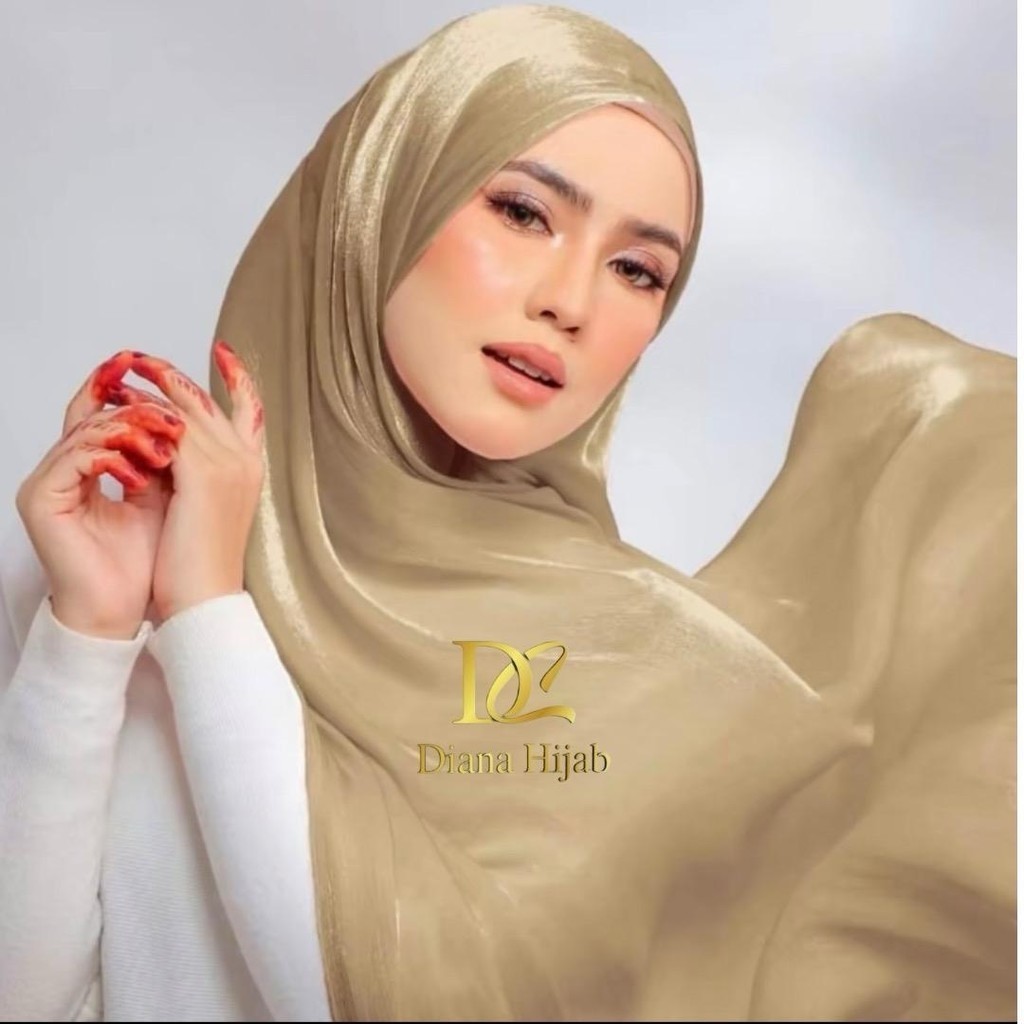 SHAWL SHIMMER SILK GLOSSY PREMIUM