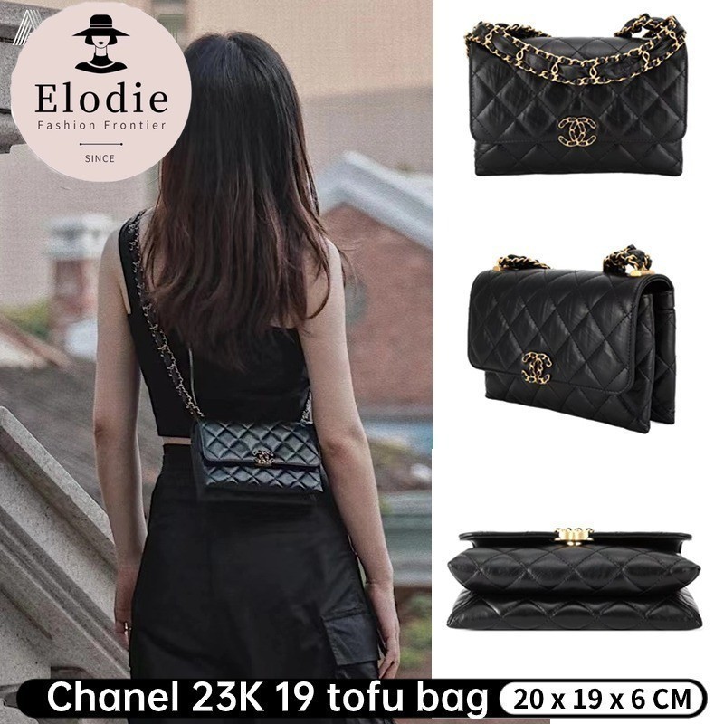 Chanel 23K 19 กระเป๋าสะพายไหล่ สําหรับสตรี Y78D