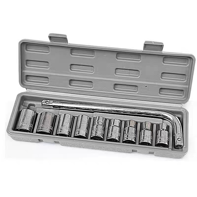 ⭐️ขายปลีก/ส่ง⭐️ชุดประแจบล็อค  10 ตัว เครื่องมือช่าง ประแจชุดเครื่องมือช่าง #T-0010 - รูปที่ 5