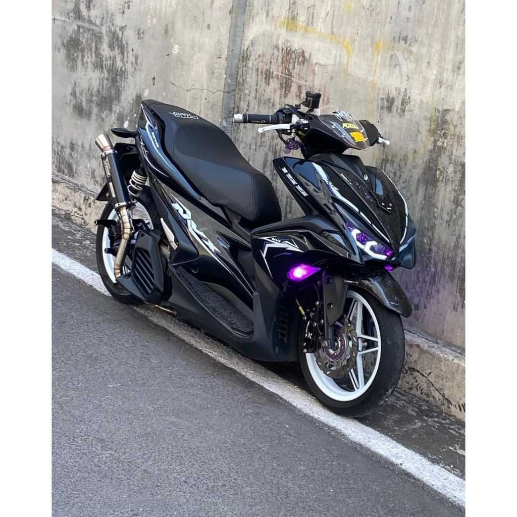 สติ๊กเกอร์ STRIPING AEROX OLD 155 NVX TRANSPARENT NEVIX SERIES LIMITED EDITION