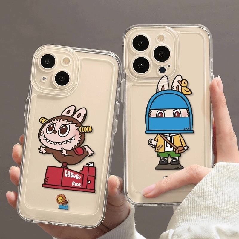 🔥🔥 ส่งจากไทย labubu เคสไอโฟน11 15 13 11PRO 14 14PRO 15 pro max XR 12 13pro เคสเกาหลี 6P 7P 8P 14plus