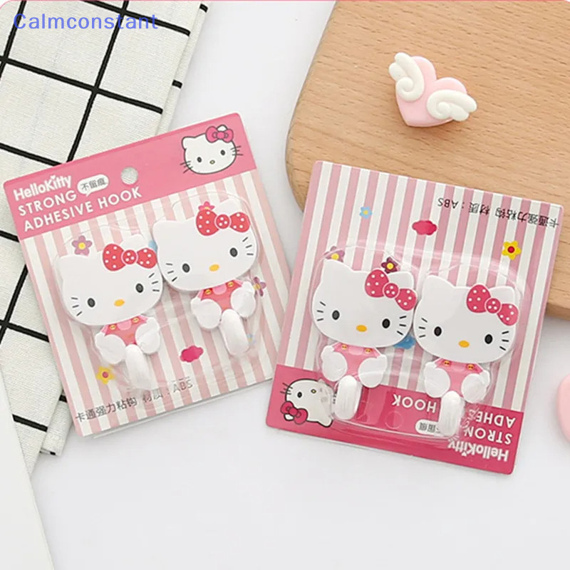 Ca > 2 ชิ ้ น Multi-Function Strong Self กาวตะขอ Key Storage Hanger ห ้ องครัวประตูห ้ องน ้ ําน ่ ารักการ ์ ตูนแขวน Hook well
