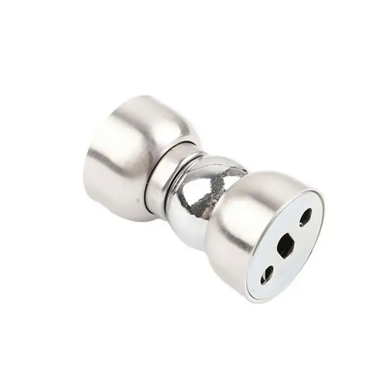 1 Set 5.3CM Stainless Steel Mini Bedroom Door Stops With Screw, Strong Magnetic Door Stoppers Bathro
