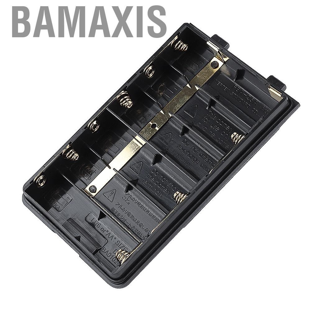 Bamaxis วิทยุแบตเตอรี่ Shell Two Way Case FBA-25A เปลี่ยนอุปกรณ์เสริมแบตเตอรี่ AA 6 ก้อนสำหรับ Yaesu VX-400 HX370