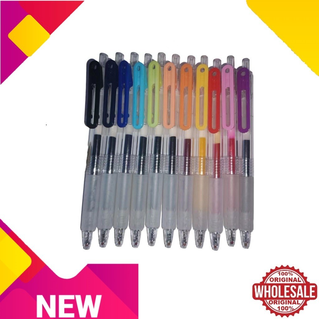 COLOURFUL PEN MUJI PEN MUJI STYLE JAPAN STYLE 11COLOUR