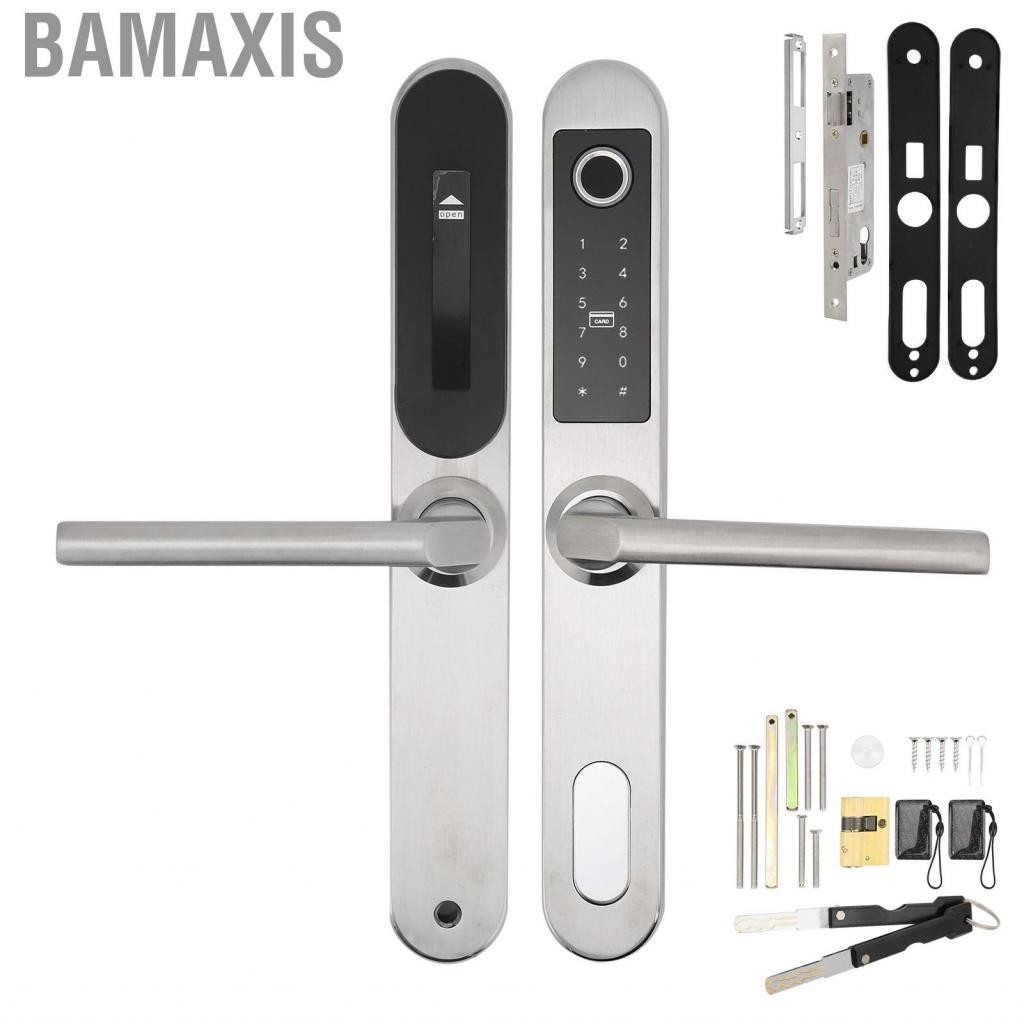 Bamaxis Fingerprint Door Lock Digital Glass for Balcony Doors Screen Sliding