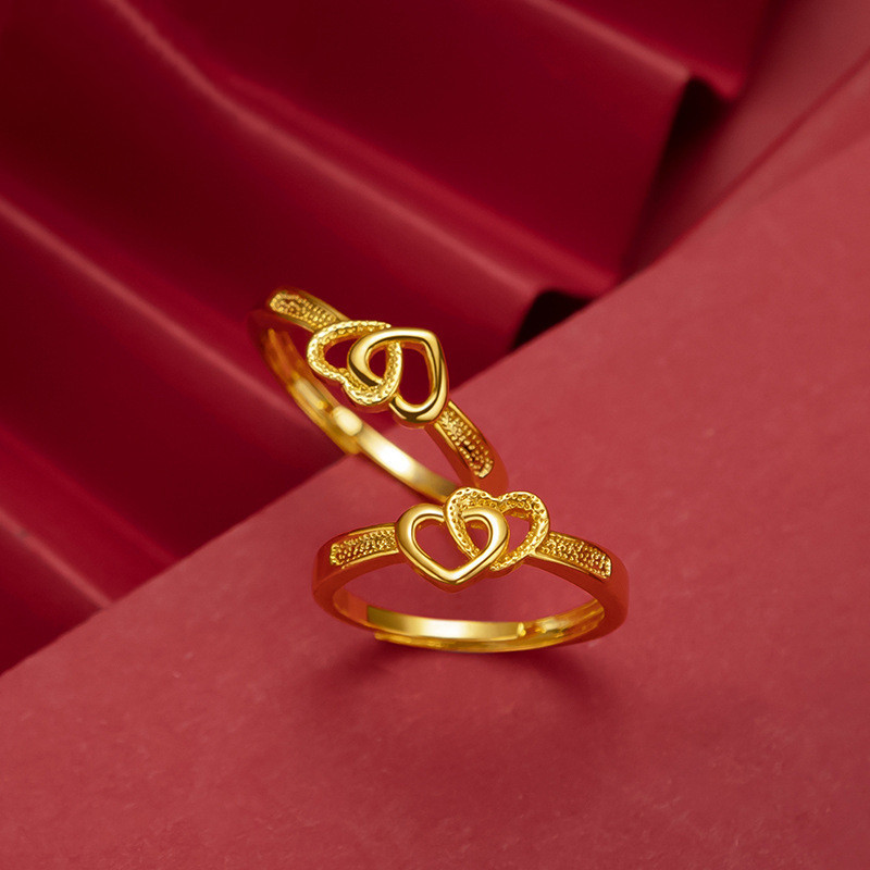 แหวนทองหนึ่งกรัม ลายเกลียวรุ้ง 96.5% น้ำหนัก (1 กรัม) การันตีทองแท้ ขายได้ จำนำได้ Rings แหวน แหวนทองแท้ แหวนทอง ใส่ทั้ง